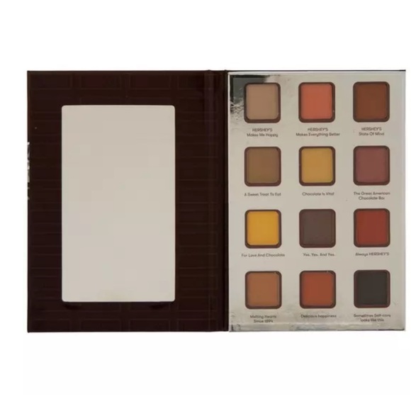 TASTE BEAUTY Hershey's Milk Chocolate 12 Pan Eyeshadow Palette NWT Sealed - Picture 2 of 9